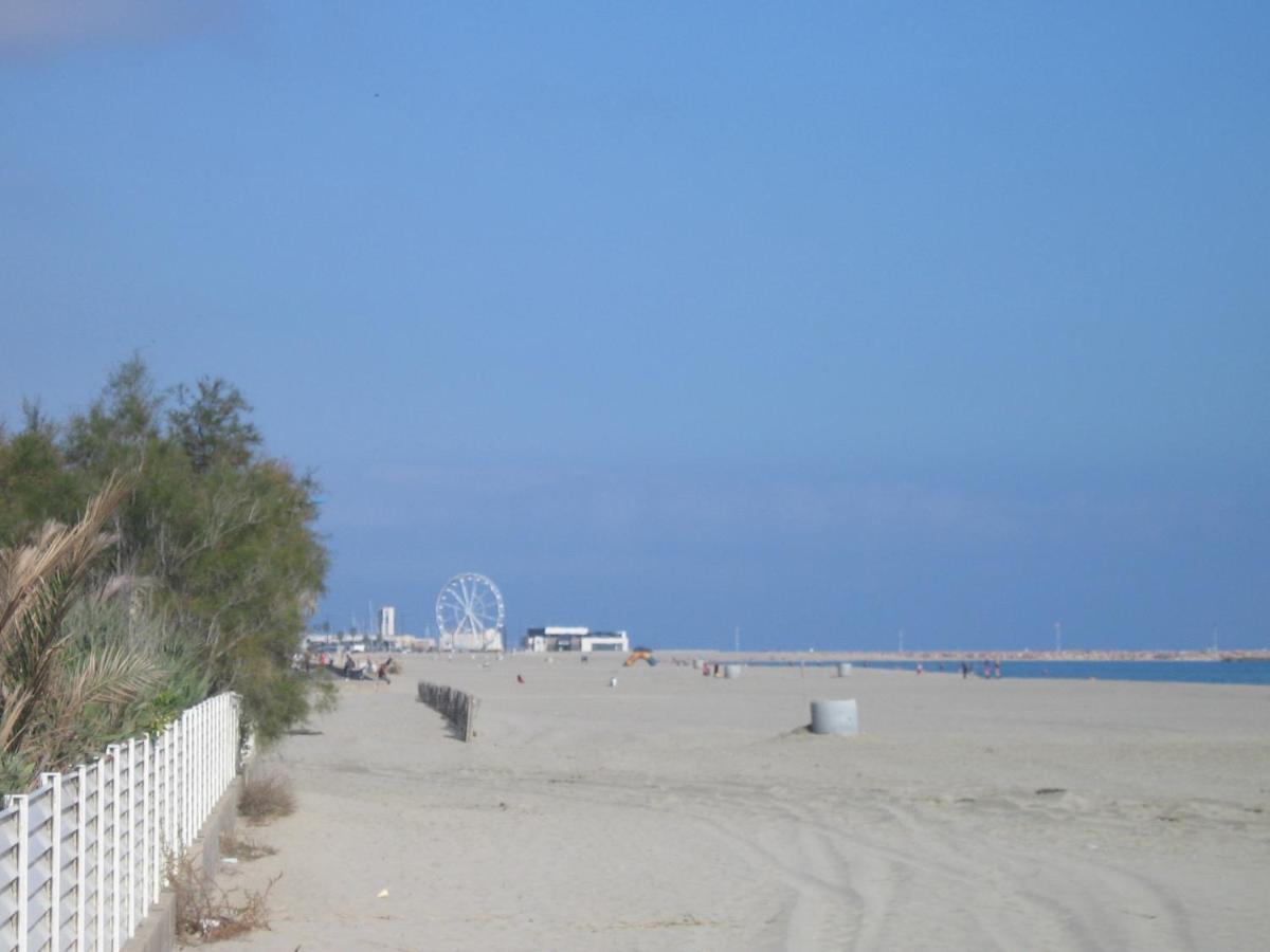 Studio vue sur la mer au 6ème et dernier étage Canet-en-Roussillon Exterior foto