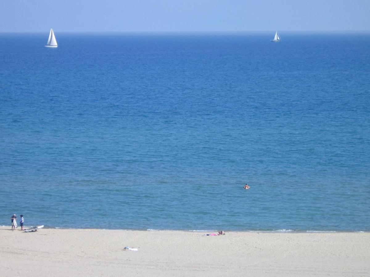 Studio vue sur la mer au 6ème et dernier étage Canet-en-Roussillon Exterior foto