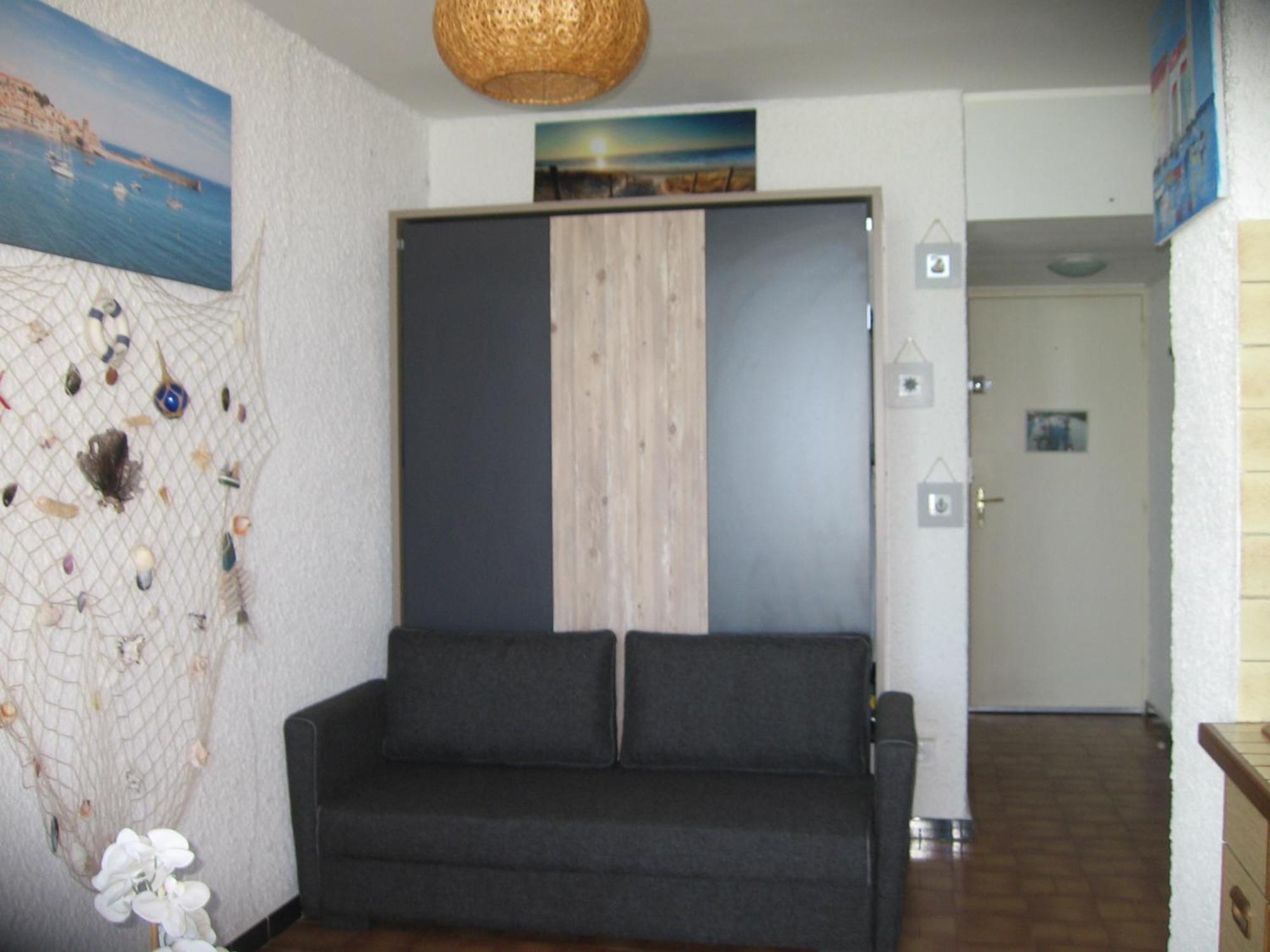 Studio vue sur la mer au 6ème et dernier étage Canet-en-Roussillon Exterior foto