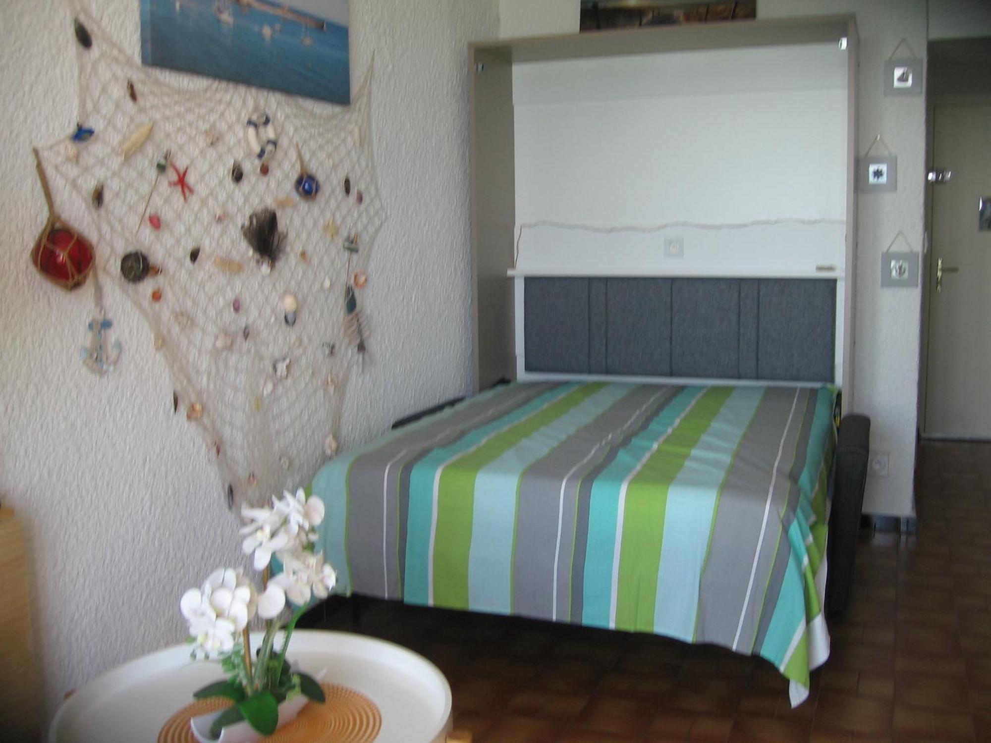 Studio vue sur la mer au 6ème et dernier étage Canet-en-Roussillon Exterior foto