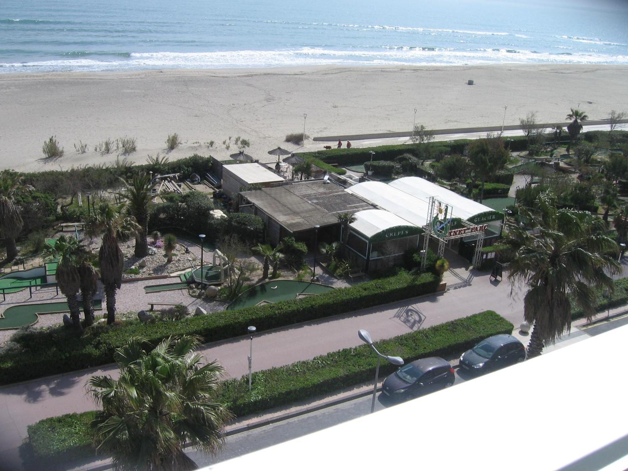 Studio vue sur la mer au 6ème et dernier étage Canet-en-Roussillon Exterior foto